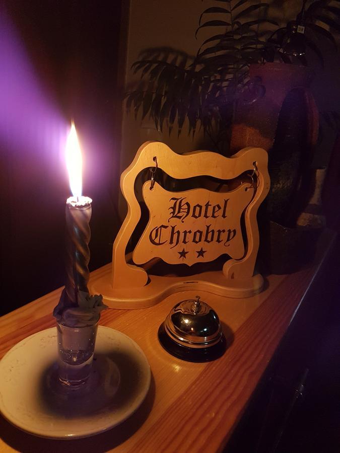 Chrobry Hotel Szprotawa Luaran gambar